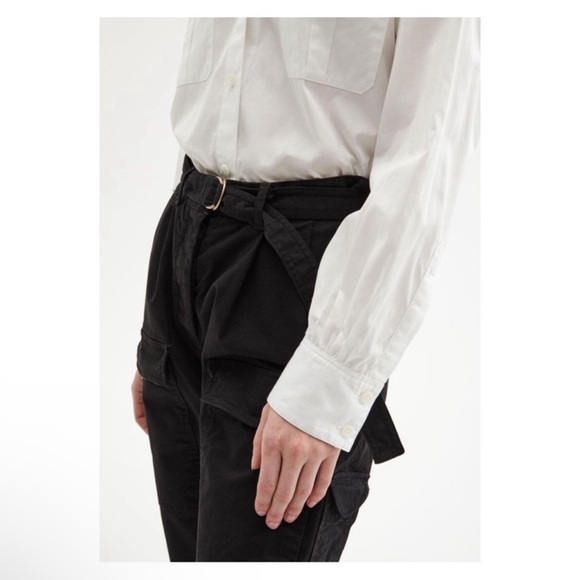 New! Rare NILI LOTAN Declan High Waist Cargo Pants - Picture 5 of 11